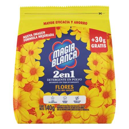 MAGIA BLANCA FLORAL 2 EN 1 140G