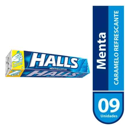 HALLS EN BARRA MENTA