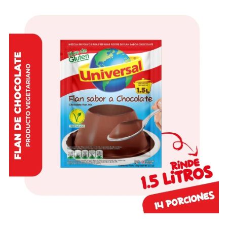FLAN CHOCOLATE UNIVERSAL 150G