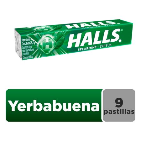HALLS YERBABUENA BARRA