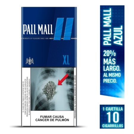 WA PM XL 99 BLUE X 10SQ HN (Pall Mall Azul x10)