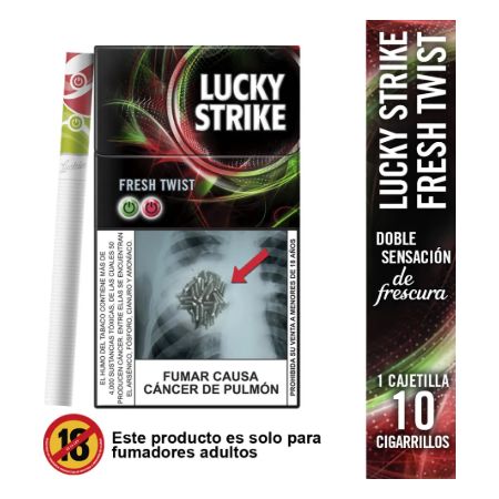 WA LS TWIST RESHAPE SQ 10 (Lucky strike sandis x10)
