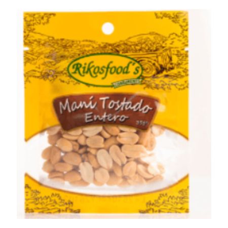 MANI TOSTADO 35GR RIKOSFOODS