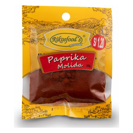PAPRIKA MOLIDA 20GR RIKOSFODS