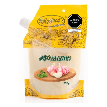 AJO MOLIDO DOY PACK C/V 250GR RIKOSFOODS