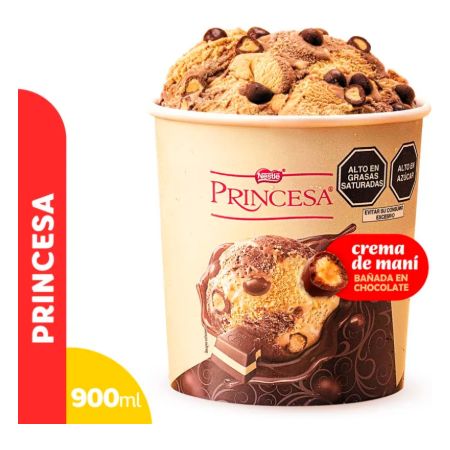 PRINCESA ICE CREAM 900ML
