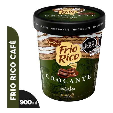 FRIO RICO CROCANTE CAFE 900ML DONOFRIO