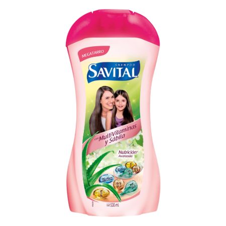 SAVITAL SH MULTIVITAM SHAMPOO 530ML