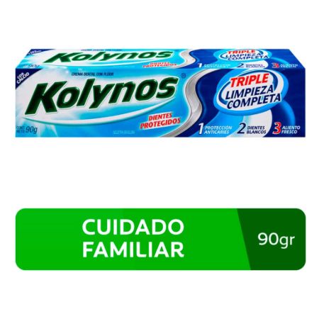 KOLYNOS TRIPLE LIMPIEZA 90G