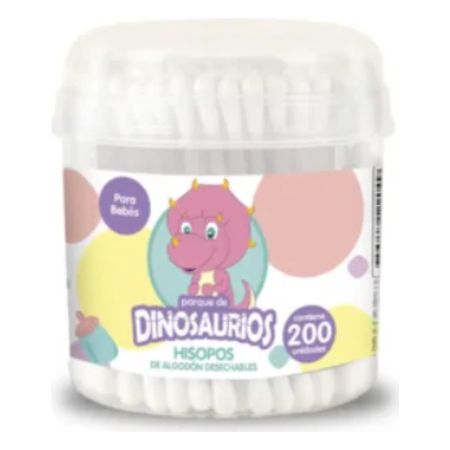 PARQUE DE DINOSAURIOS HISOPOS X100PCS